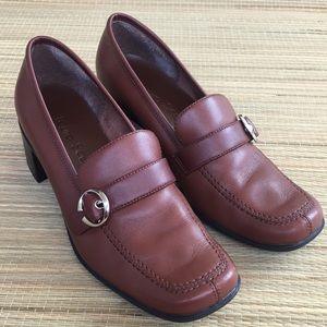 LAURA SCOTT Leather Brown Women’s Shoes Size 7M